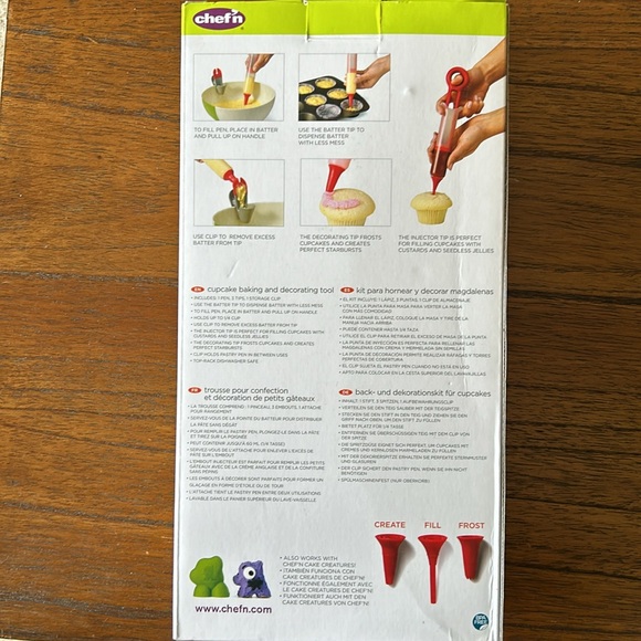 Chef’n Kitchen Tools 4pc. New in packaging - Picture 3 of 9